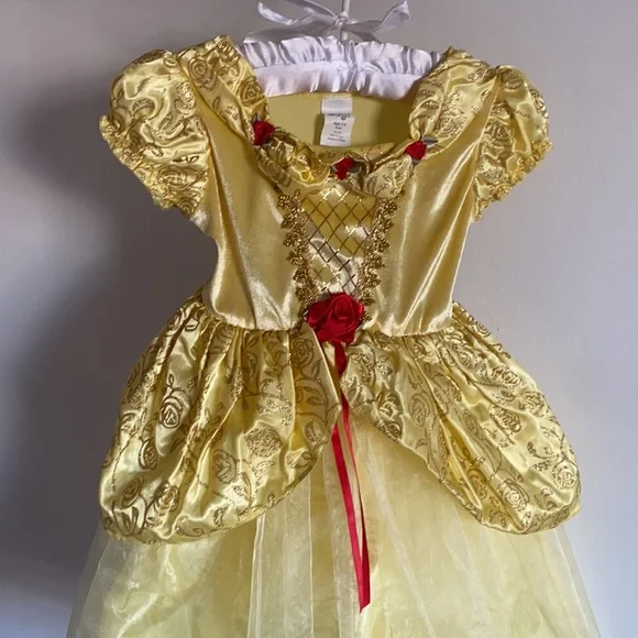 Precious belle princess fit flare cap sleeve dress Disney princess Halloween